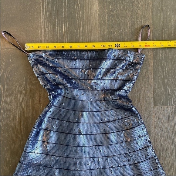 Herve Leger Mellie Sequined Mini Dress - Picture 13 of 15